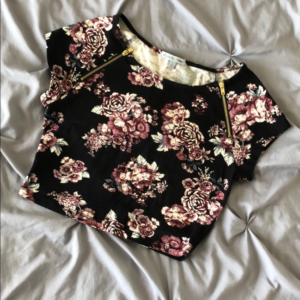 Floral Crop Top